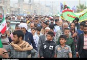 تصاویری از حماسه هرمزگانی‌ها در جشن 45 سالگی انقلاب اسلامی