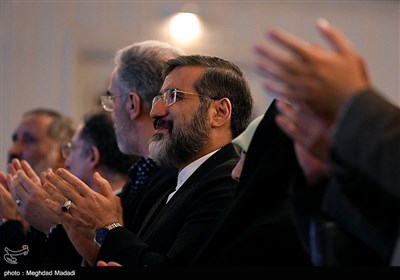 محمدمهدی اسماعیلی وزیر فرهنگ و ارشاد اسلامی در نخستین شب سی‌و‌نهمین جشنواره موسیقی فجر