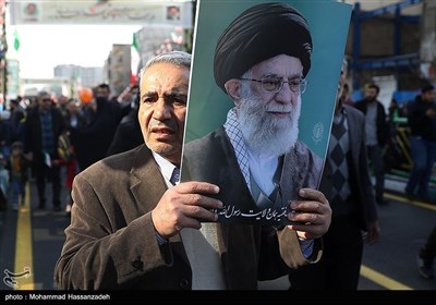 Тегеран - Великолепной Марш народа Ирана в честь 45-летия Исламской революции Ирана