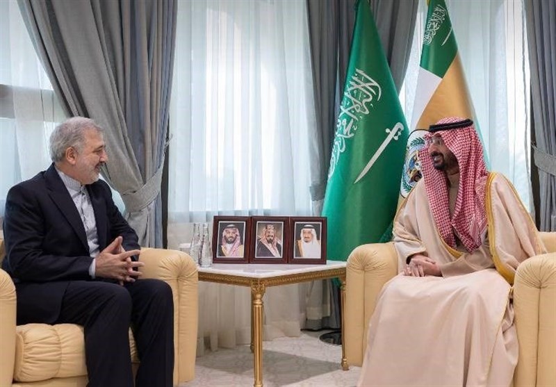 دیدار سفیر ایران با وزیر گارد ملی عربستان