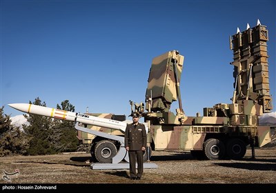 بازدید امیر محمدرضا آشتیانی وزیر دفاع و پشتیبانی نیروهای مسلح از سامانه پدافند هوایی شهید آرمان 