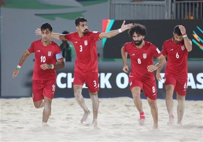  جام جهانی فوتبال ساحلی| صعود ایران به یک‌چهارم نهایی با شکست آرژانتین + عکس 