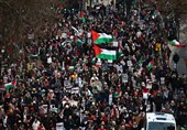 Pro-Palestine Protesters March in London to Mark Global Day of Action for Gaza