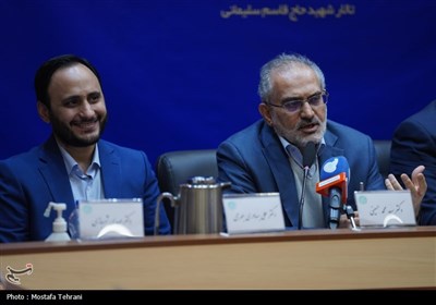 سیدمجمد حسینی و علی بهادری جهرمی در خانه گفت و گوی آزاد انتخابات