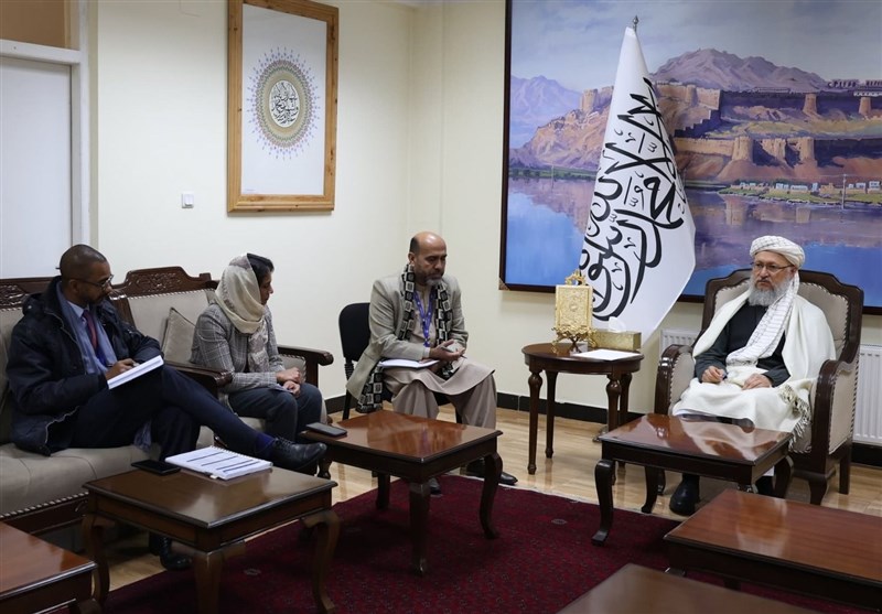 دیدار معاون نخست‌وزیر طالبان با معاون دبیرکل سازمان ملل