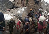 افغانستان| شمار تلفات جانی ریزش کوه در «نورستان» به 25 نفر رسید