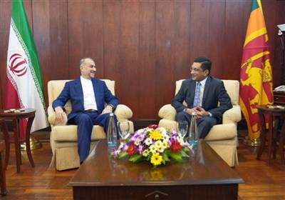  رایزنی امیرعبداللهیان با وزیر امور خارجه سری‌لانکا 