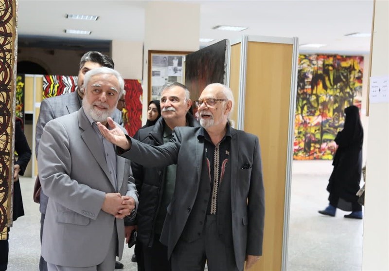 برگزاری افتتاحیه نمایشگاه آثار گریگور یعقوبی در بنیاد ایران‌شناسی