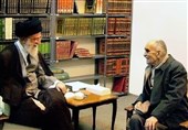 فیلم/ ماجرای دیدار مرحوم ایرج افشار با رهبر انقلاب