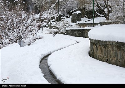 Зимняя природа Ирана - Ганджнаме в провинции Хамадан