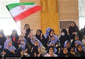 حس و حال دختران رأی اولی قم در جشن بزرگ‌ &quot;برای ایران&quot; + فیلم
