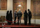 نهمین نمایشگاه قالی کرمان افتتاح شد + تصویر