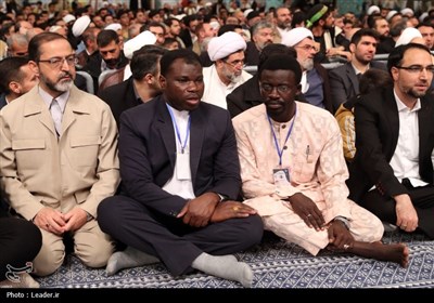 دیدار شرکت کنندگان در چهلمین دوره مسابقات بین‌المللی قرآن با رهبر معظم انقلاب اسلامی