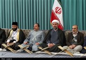 Int’l Quran Competition Participants Meet with Ayatollah Khamenei