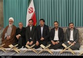 Int’l Quran Competition Participants Meet with Ayatollah Khamenei