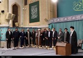 Int’l Quran Competition Participants Meet with Ayatollah Khamenei