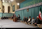 Int’l Quran Competition Participants Meet with Ayatollah Khamenei