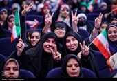 گردهمایی دختران جوان محلات و دانشگاه‌های تهران با حضور رئیس مجلس