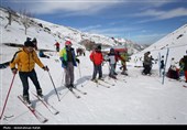 بازگشایی پیست اسکی تاریکدره همدان