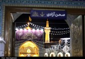 Pilgrims Celebrate Birthday of Imam Mahdi (AS) in Mashhad