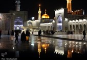 Pilgrims Celebrate Birthday of Imam Mahdi (AS) in Mashhad