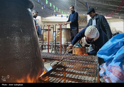 پخت سمنو در شیراز