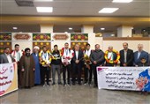 استقبال از بازیکنان بوشهری عضو تیم ملی فوتبال ساحلی ایران + تصویر