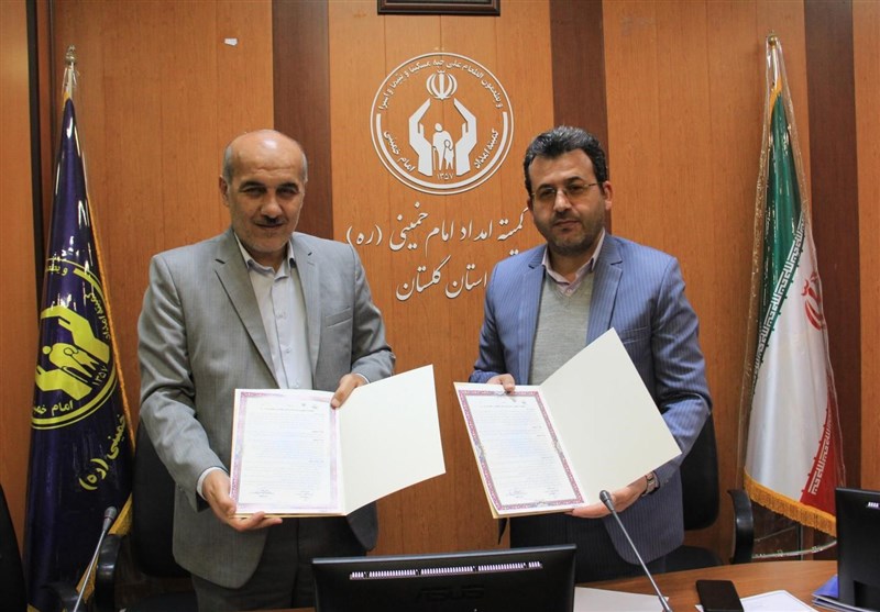 امضاء تفاهم‌نامه همکاری کمیته امداد و آموزش‌ و‌ پرورش گلستان برای جشن نیکوکاری