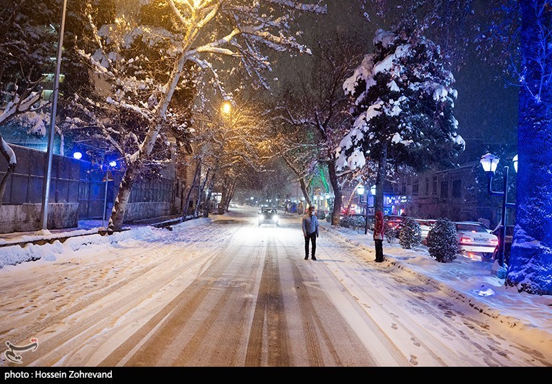 بارش برف , شهرداری تهران , 