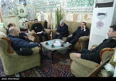 نشست سیاسی انتخاباتی در امامزاده صالح (ع)