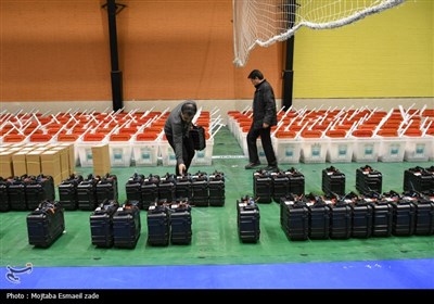 آماده سازی صندوق های اخذ رای در ارومیه