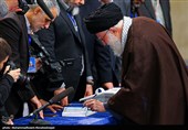 حضور رهبر معظم انقلاب در انتخابات 1402
