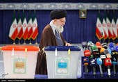 حضور رهبر معظم انقلاب در انتخابات 1402