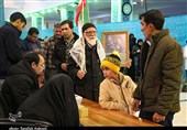 شور مردم کرمان برای شرکت در انتخابات در حسینیه ثارالله + فیلم و عکس