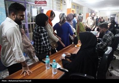 سیستان‌وبلوچستان| حضور مردم ایرانشهر پای صندوق‌های رأی