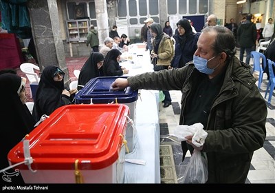 ساعات پایانی انتخابات 1402 در مسجد امام سجاد (ع) تهران 