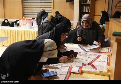 ساعات پایانی انتخابات 1402 در مسجد حضرت امیر تهران