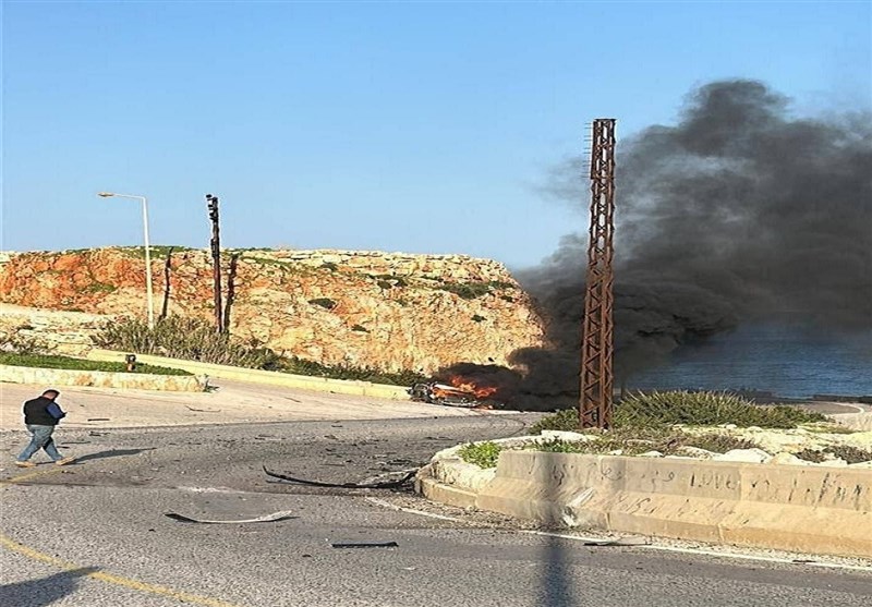 حمله پهپادی رژیم صهیونیستی به یک خودرو در «الناقوره» لبنان