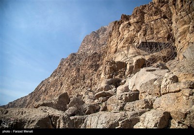 محوطه تاریخی بیستون- عکس خبری تسنیم