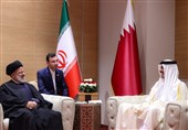 رئیسی خلال لقاء أمیر قطر: العلاقات الاقتصادیة مع الکیان الصهیونی بمثابة دعم مالی لهذا الکیان