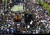 تشییع پیکر شهید مدافع حرم رضا زارعی - هرمزگان