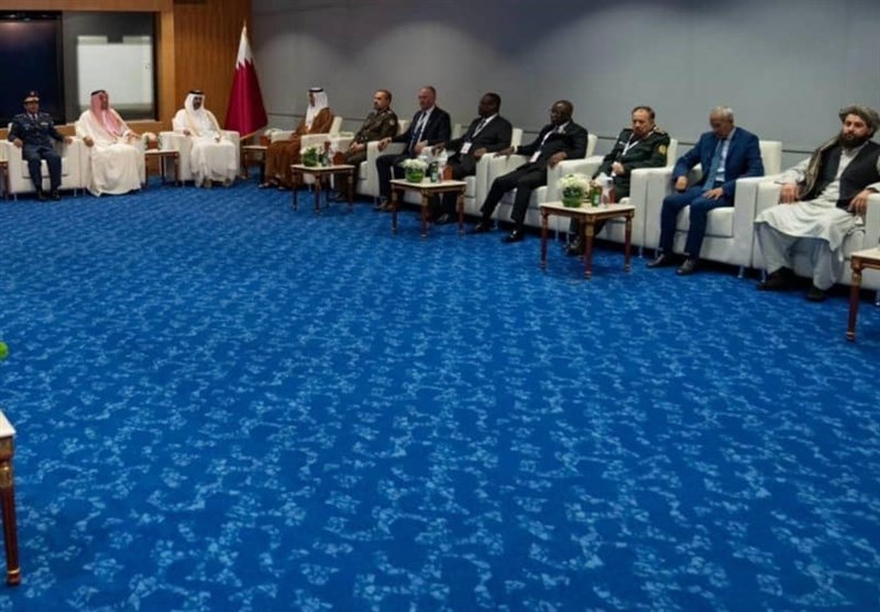 حضور «ملا یعقوب» در دیدار وزرای دفاع کشورها با نایب امیر قطر
