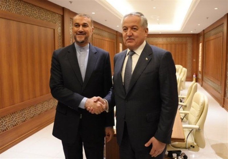 دیدار امیرعبداللهیان با وزیر امور خارجه تاجیکستان