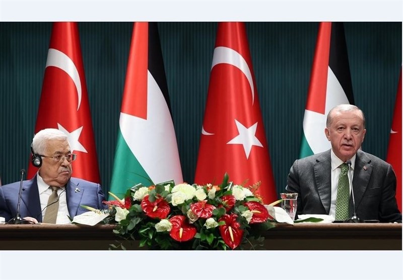 اردوغان در دیدار محمود عباس: شاهد یکی از بزرگترین وحشی گری های قرن اخیر در غزه هستیم
