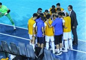 شکست تیم ملی فوتسال برابر مراکش/درگیری در پایان بازی + فیلم