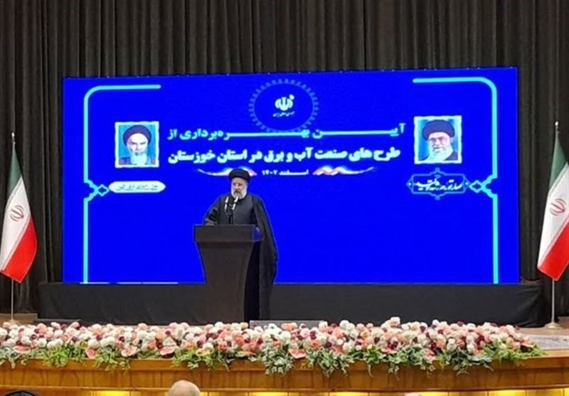 رئیس جمهور: هیچ عجله‌ای برای افتتاح پروژه‌ها نداریم/ دنبال کار نمایشی نیستیم/ تنش آبی در خوزستان برطرف شد