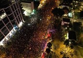 تظاهرات هفتگی در تل‌آویو به خشونت کشیده شد + فیلم