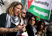 Tens of Thousands of Pro-Palestine Protesters March through London