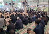 سومین روز شهادت علیرضا مؤذن در بیرجند برگزار شد + تصویر