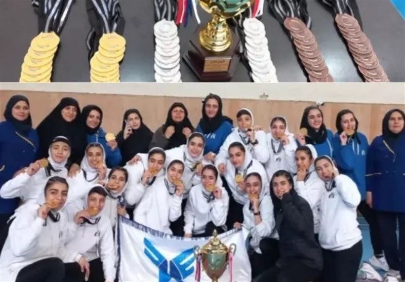 بانوان کبدی دانشگاه آزاد اسلامی جام قهرمانی لیگ برتر باشگاه‌های کشور را بالای سر بردند